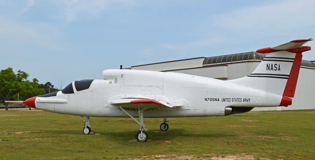 Ryan XV-4B on display in Alabama (Alan Wilson via Wikimedia Commons)